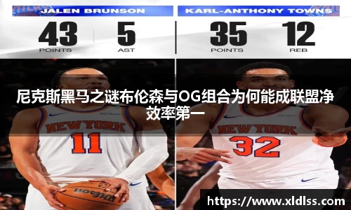 尼克斯黑马之谜布伦森与OG组合为何能成联盟净效率第一